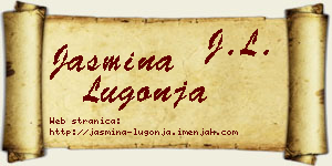 Jasmina Lugonja vizit kartica